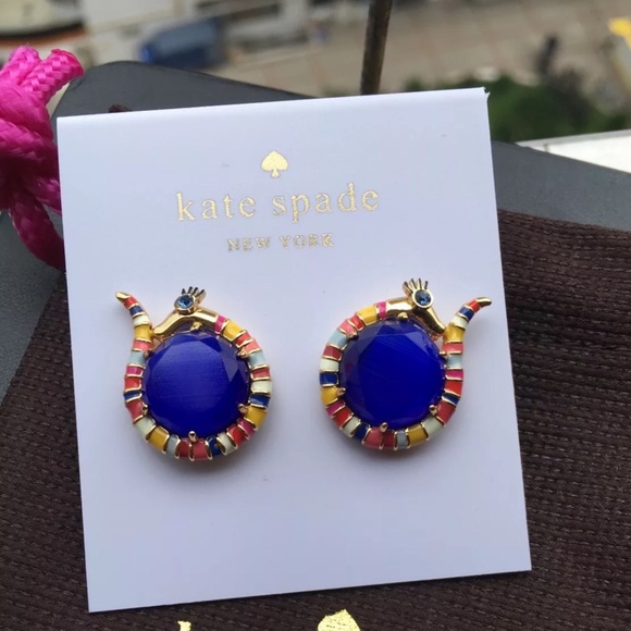 KATE SPADE • Spice Things Up Snake Earrings - Picture 4 of 6